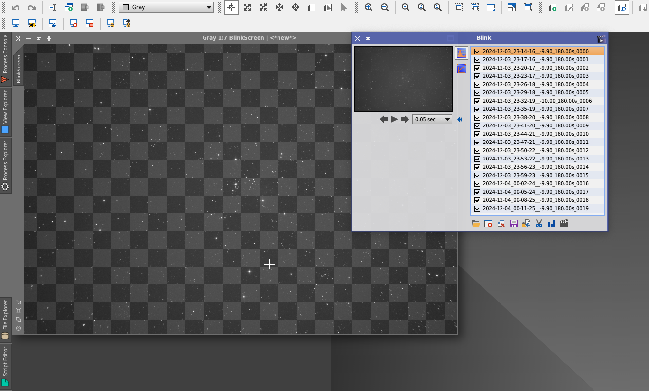 PixInsight Blink Tool